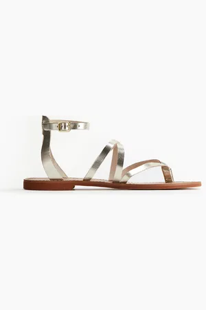 H&M Sandali in pelle con cinturini