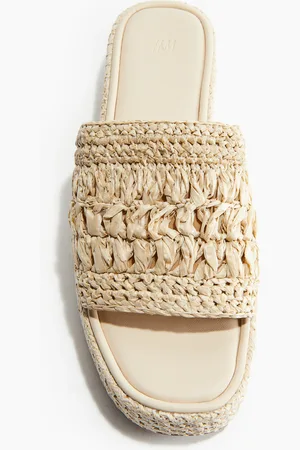 H&M Sandali espadrillas a plateau