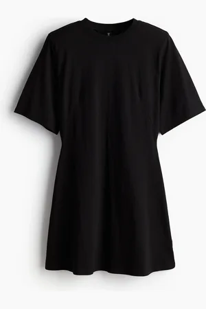 H&M Abito a T-shirt con spalle imbottite