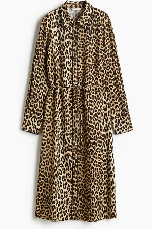 H&M Abito fantasia con cintura da annodare