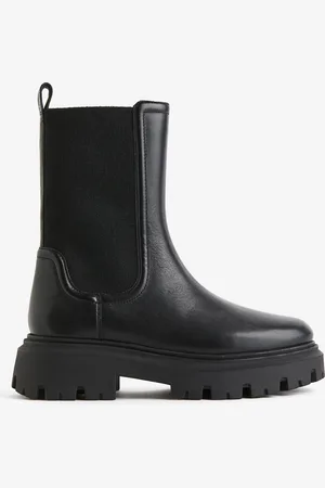 H&M Stivaletti Chelsea in pelle