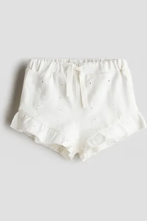 H&M Shorts in jersey con sangallo