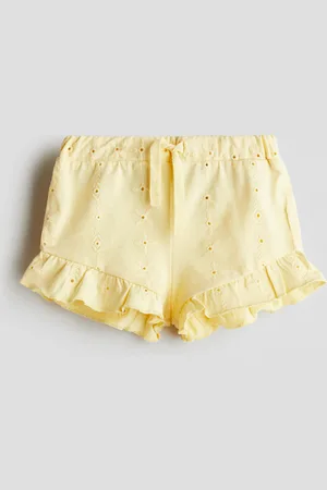 H&M Shorts in jersey con sangallo