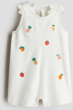 H&M Pagliaccetto con dettagli ricamati