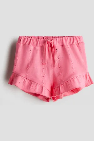 H&M Shorts in jersey con sangallo