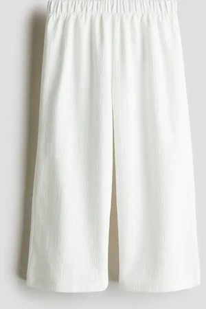 H&M Pantaloni in jersey a gamba ampia