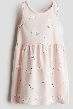 H&M Abito in cotone fantasia