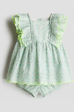 H&M Set 2 pezzi in mussola di cotone