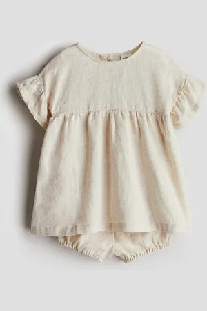 H&M Set 2 pezzi abito e culotte in lino