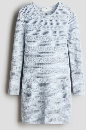 H&M Abito effetto uncinetto