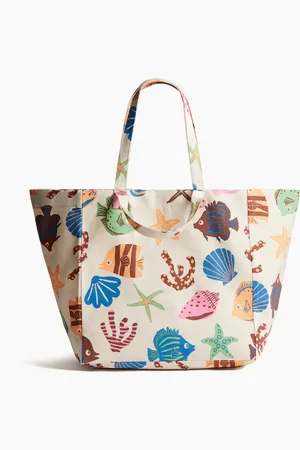 H&M Borsa da spiaggia fantasia