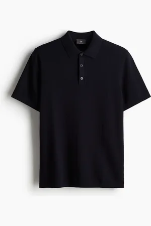 H&M Polo in maglia strutturata Slim Fit