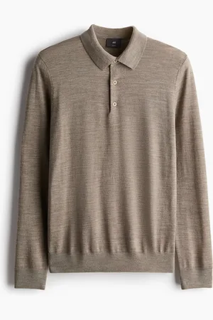 H&M Polo in lana Slim Fit