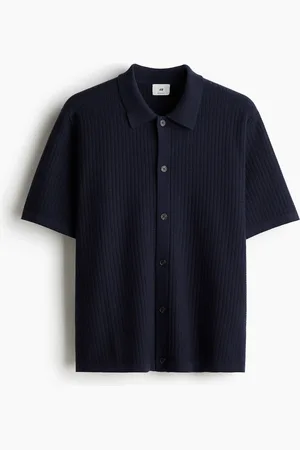 H&M Polo in maglia a coste Regular Fit