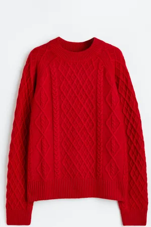 H&M Pullover in maglia a trecce