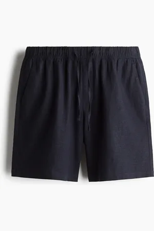 H&M Shorts in misto lino Relaxed Fit