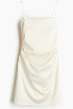 H&M Abito sottoveste drappeggiato