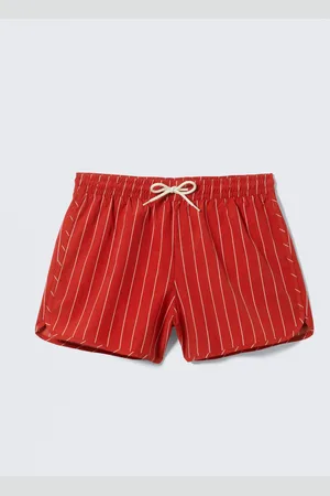 H&M Pantaloncini strutturati a metà coscia a righe