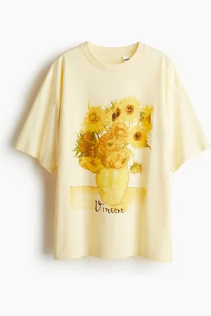 H&M T-shirt oversize con stampa
