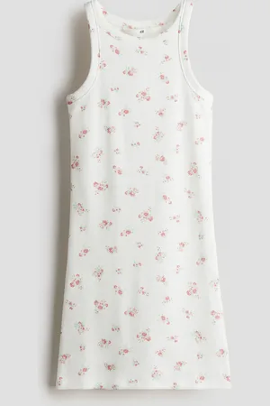 H&M Abito in cotone a coste
