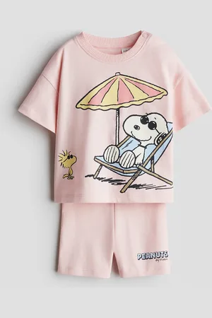 H&M Set 2 pezzi in cotone con stampa