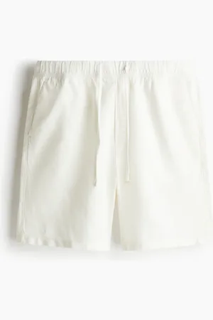 H&M Shorts in misto lino Relaxed Fit