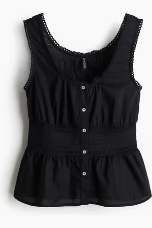 H&M Peplum vest top