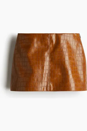 H&M Minigonna coated