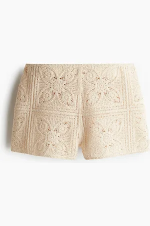 H&M Mini shorts effetto uncinetto