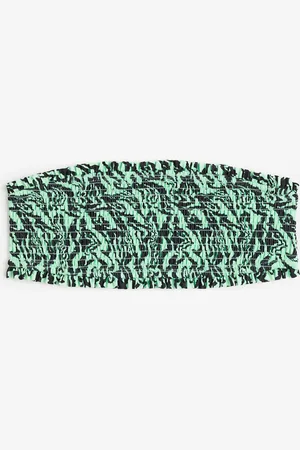 H&M Top bikini a fascia con smock