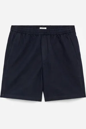 H&M Cotton-Linen Drawstring Shorts