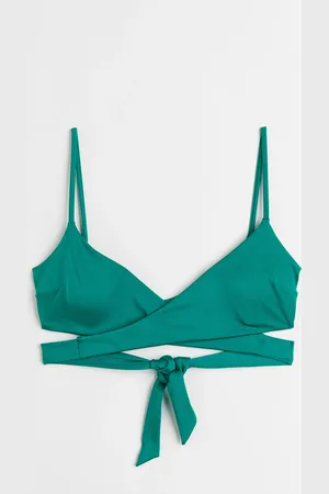 H&M Top bikini con lacci da annodare