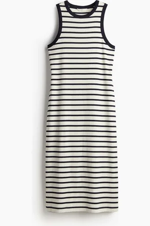 H&M Abito longuette a coste