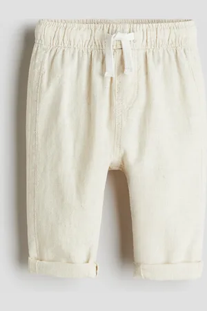H&M Joggers in misto lino
