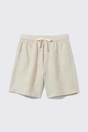H&M Shorts relaxed in lino con coulisse