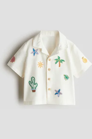 H&M Linen-blend resort shirt