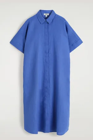 H&M CHEMISIER MAXI IN LINO