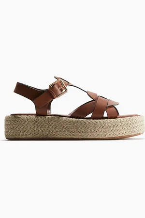 H&M Sandali espadrillas con plateau