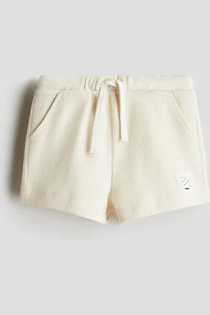 H&M Shorts in cotone a nido d