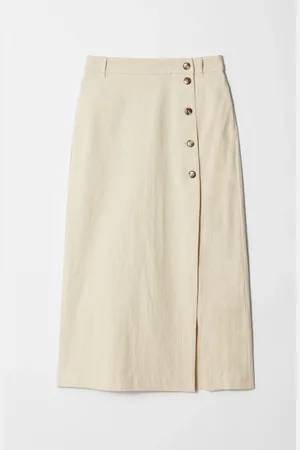 H&M Gonna midi a trapezio