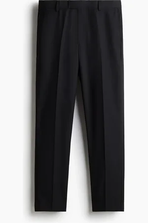 H&M Pantaloni da smoking in misto lana Slim Fit