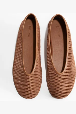 H&M Ballerine in pelle a rete