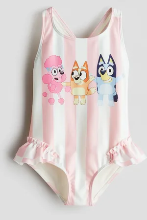H&M Costume intero fantasia con bordi a volant