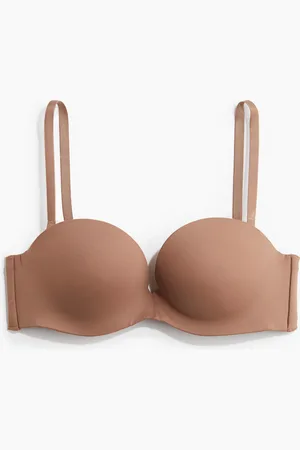 H&M Reggiseno a balconcino super push-up in microfibra