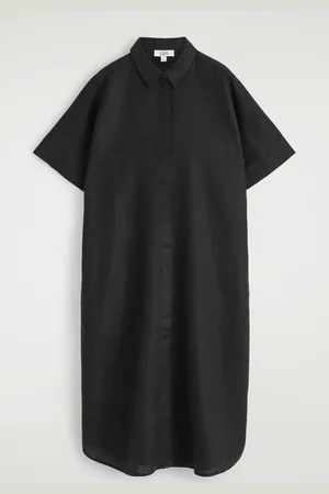 H&M CHEMISIER MAXI IN LINO