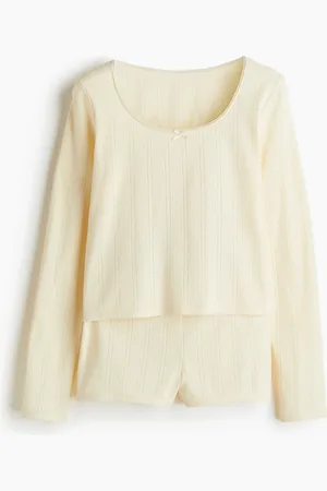 H&M Pigiama in maglia traforata