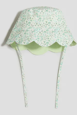 H&M Cappello da pescatore con bordi smerlati