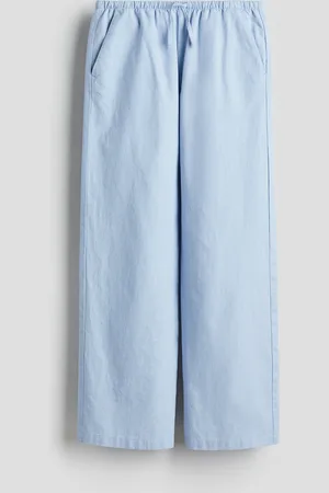 H&M Pantaloni in misto lino