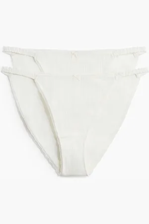 H&M Slip tanga traforati 2 pezzi