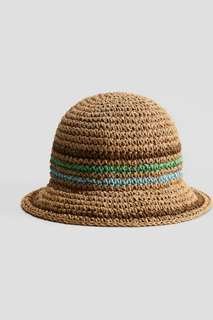 H&M Cappello in paglia effetto uncinetto